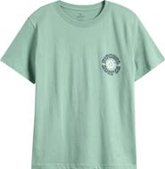 Rip Curl Kids' Pacific Rinse Circle Cotton Graphic T-Shirt