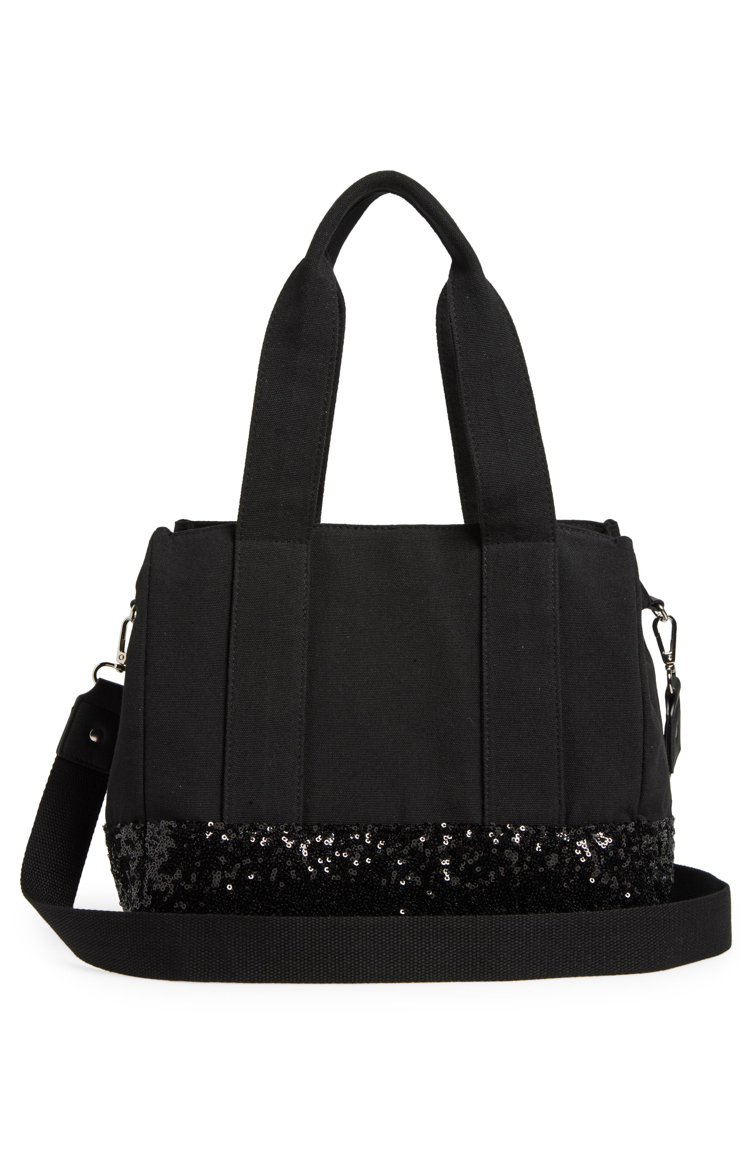 Madden Girl Sequin Canvas Tote, Alternate, color, 
