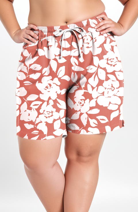 Plus Size 7" Board Shorts