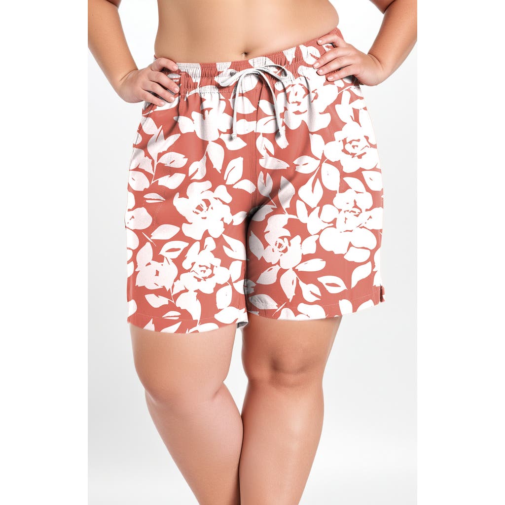 Calypsa Plus Size 7" Board Shorts
