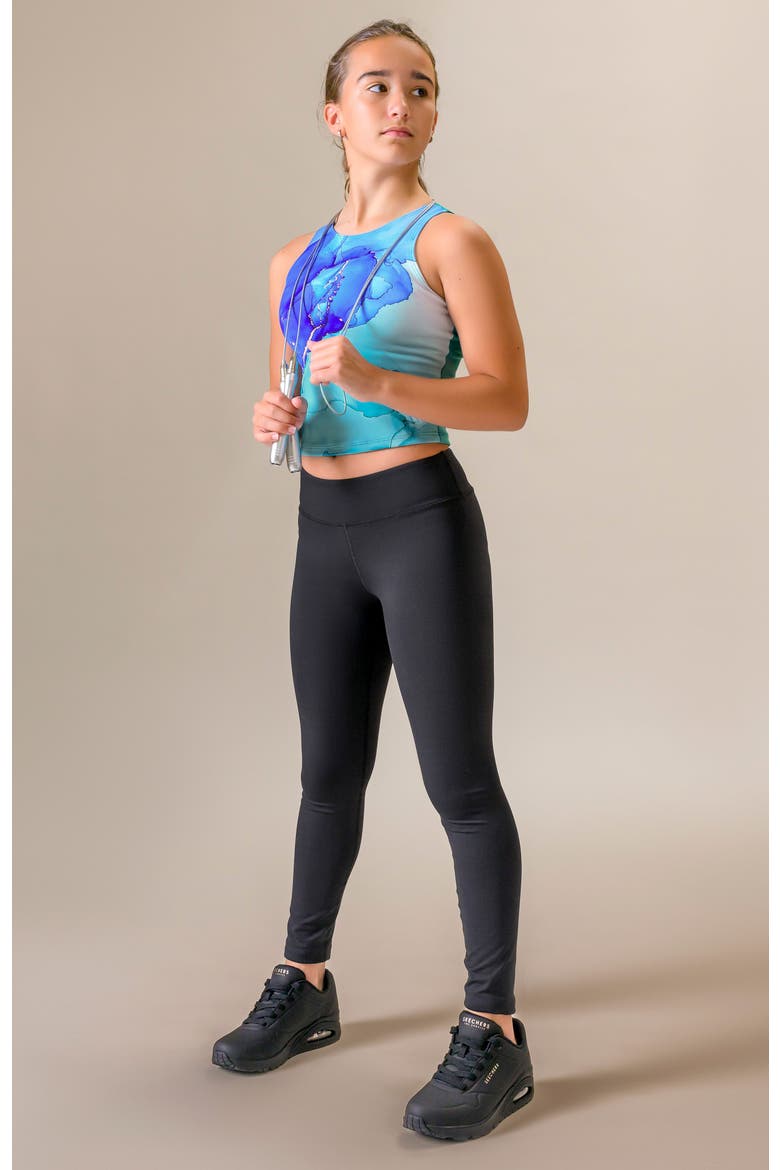 High Waisted Performance Legging, Alternate, color, Black