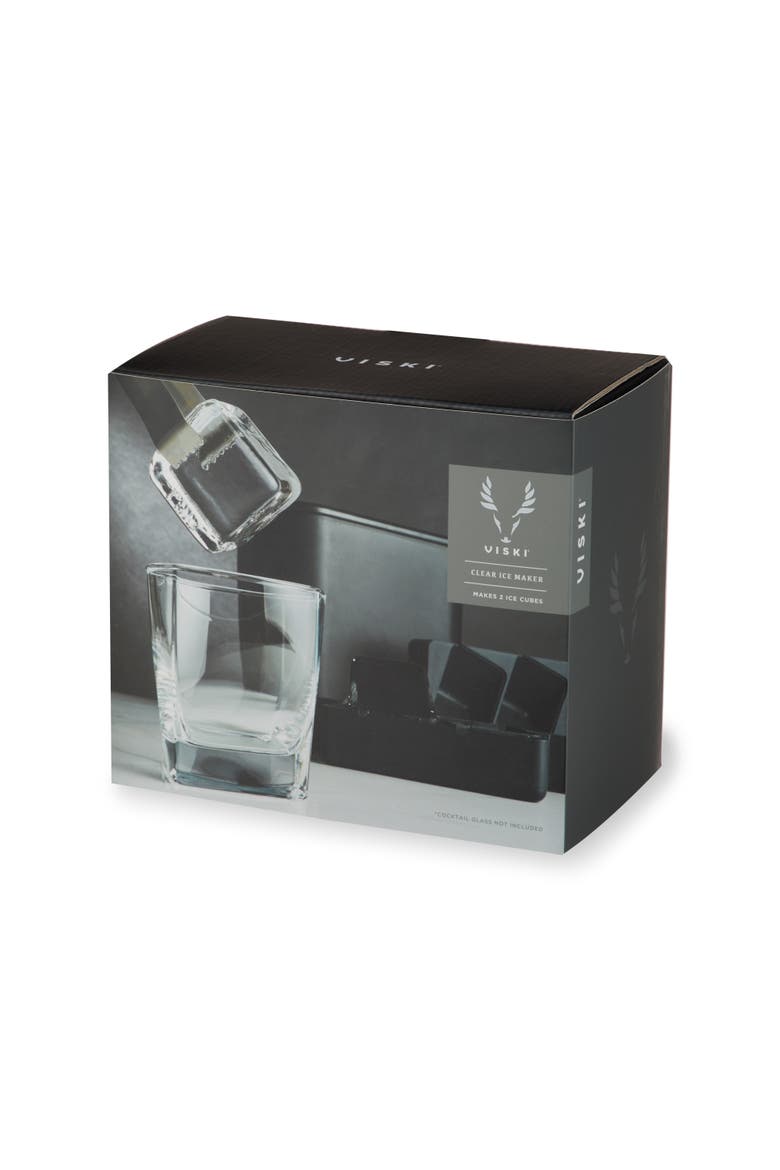 Glacier Rocks Clear Ice Maker, Alternate, color, Black