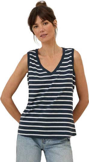 売れ筋商品|||パクト カットソー トップス レディース Women's Organic Cotton Softspun V-Neck Tank French navy Pact Women's Organic Cotton Softspun V-Neck Tank - Macy's