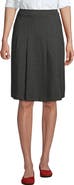 Lands' End School Uniform  Ponte Pleat Skirt