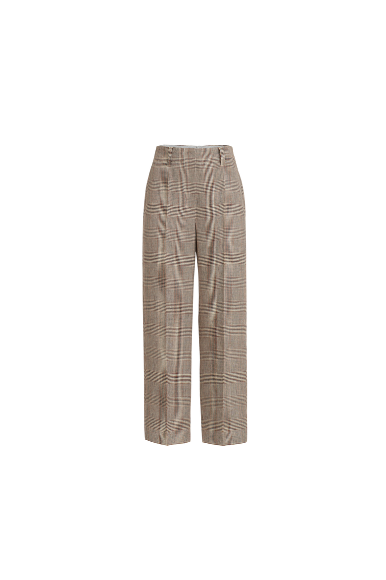 Square cigarette trousers, Alternate, color, Light Brown