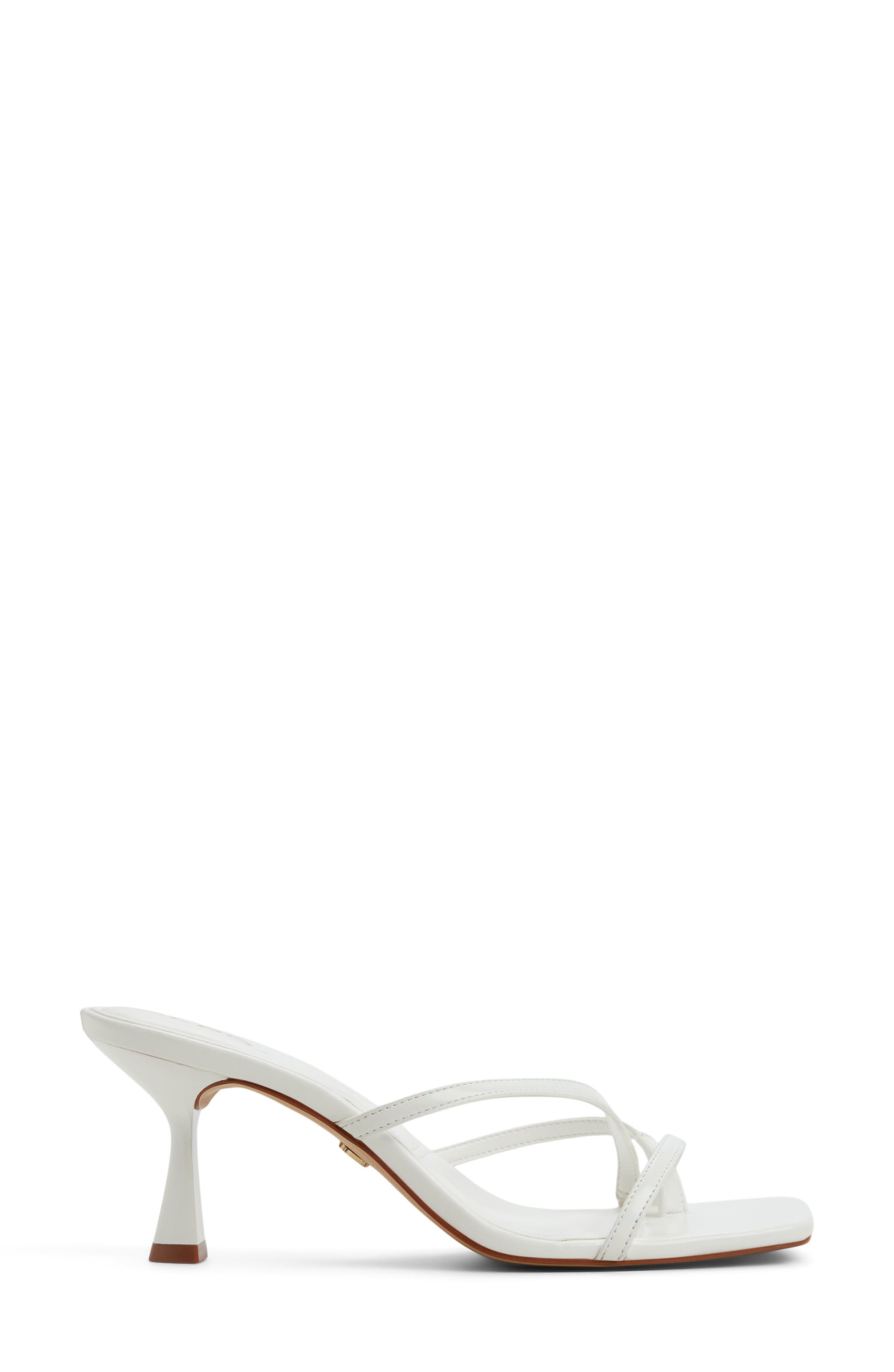 ALDO Calypsa Slide Sandal, Alternate, color, White