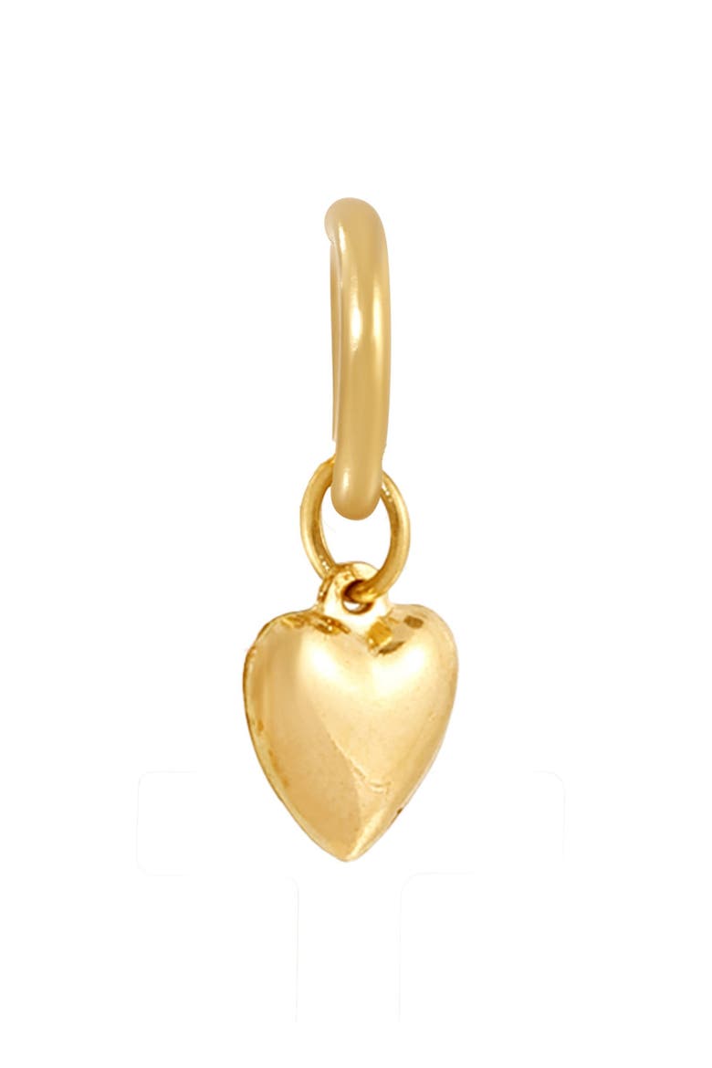 Cute Heart Charm, Main, color, GOLD