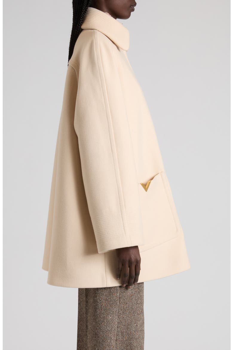 Double Face Wool Coat, Alternate, color, BEIGE