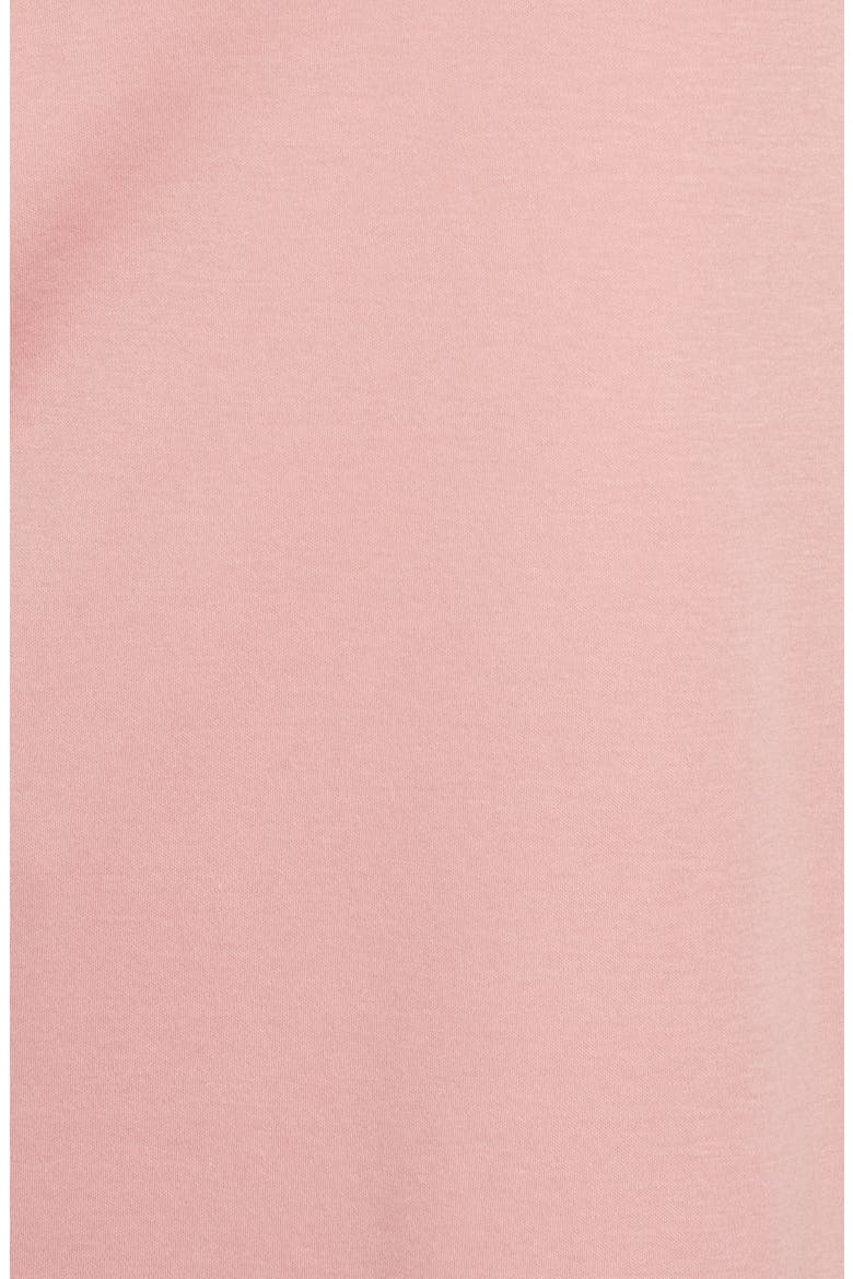Moments Lace Trim Crop Pajamas, Alternate, color, ROUGE