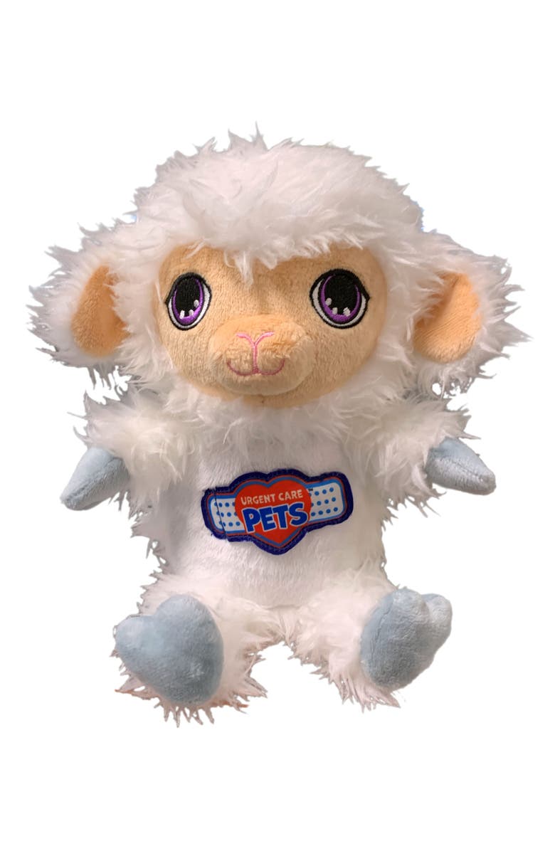 Urgent Care Pets Lamb, Stuffed Animal, Batteries Required, Kids Ages 3+, Main, color, White