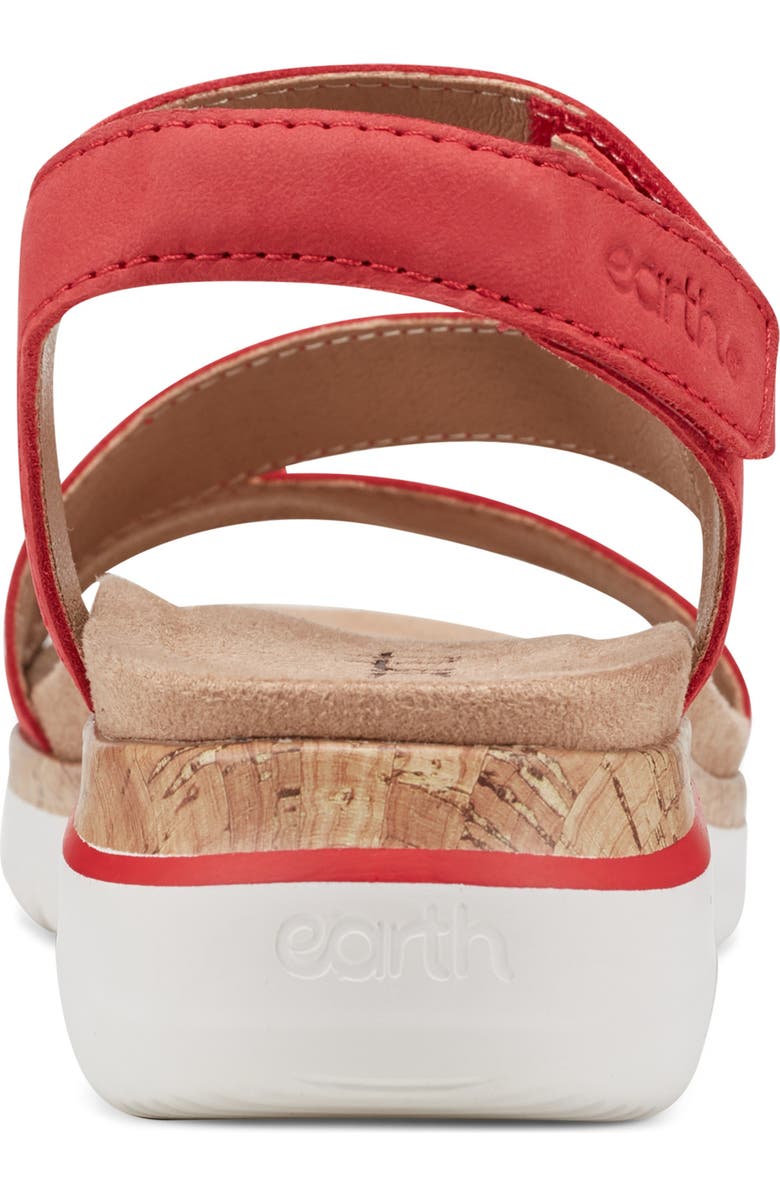 Earth<sup>®</sup> Roni Ankle Strap Sandal, Alternate, color, Medium Red