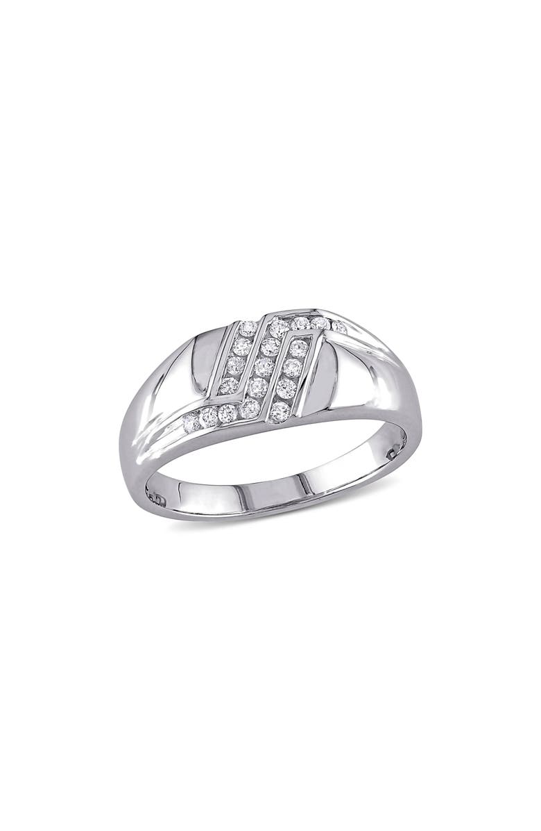 DELMAR Men's Diamond Ring - 0.243ct., Alternate, color, 