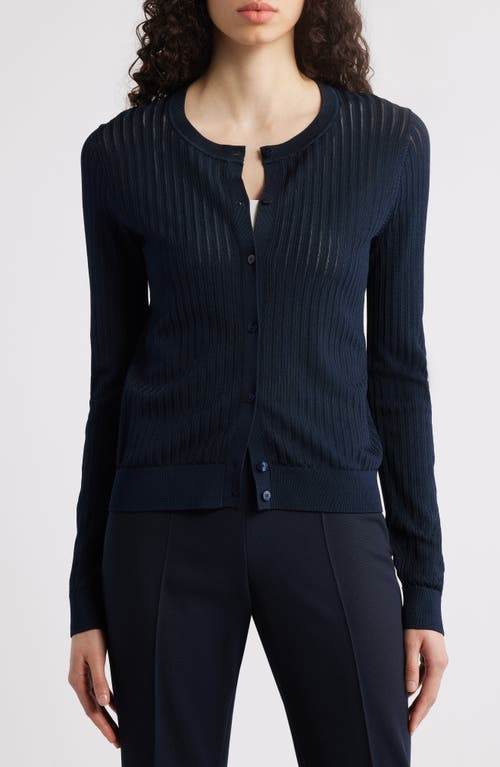 Hugo Boss Boss Fancarena Cardigan In Sky Captain