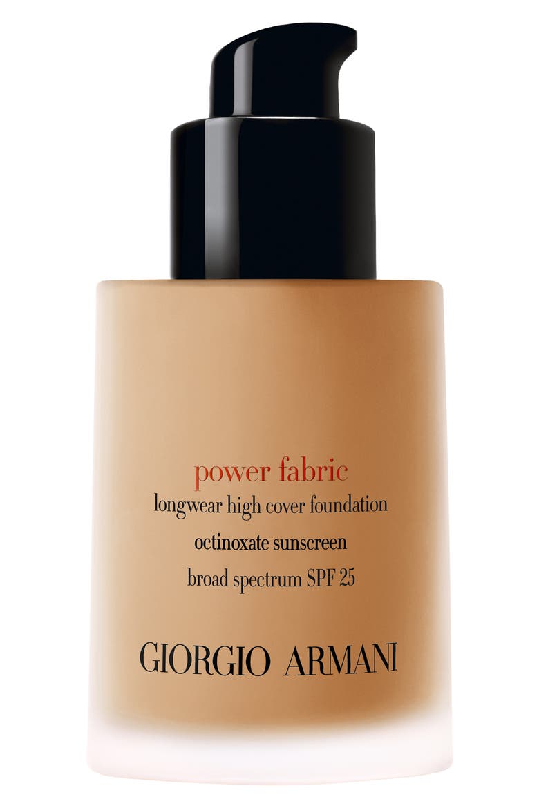 Giorgio Armani Power Fabric Full-Coverage Liquid Foundation with SPF 25, Alternate, color, 07.25 - TAN/WARM UNDERTONE