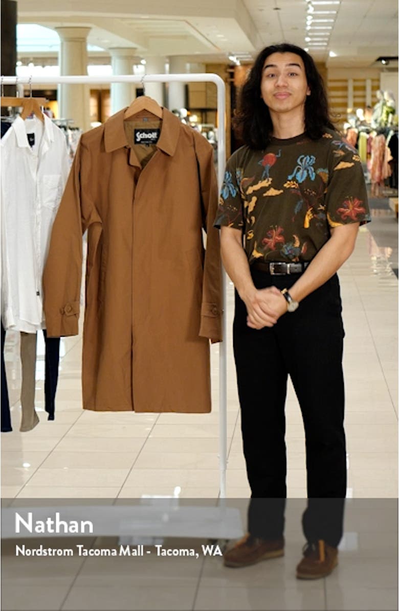 Waterproof Longline Raincoat, sales video thumbnail