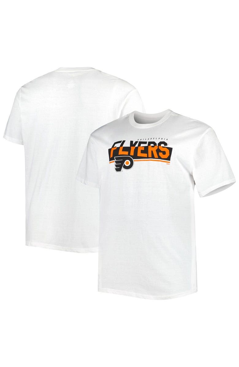 FANATICS Men's Fanatics Branded White Philadelphia Flyers Big & Tall Special Edition 2.0 T-Shirt, Main, color, White