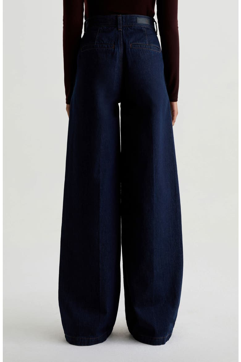 Deven Ultra High Waist Wide Leg Trouser Jeans, Alternate, color, ACCESS