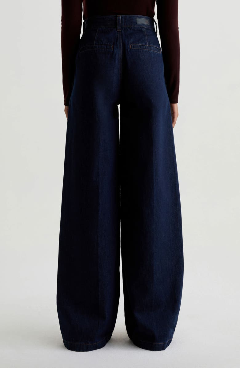 AG Deven Ultra High Waist Wide Leg Trouser Jeans, Alternate, color, Access