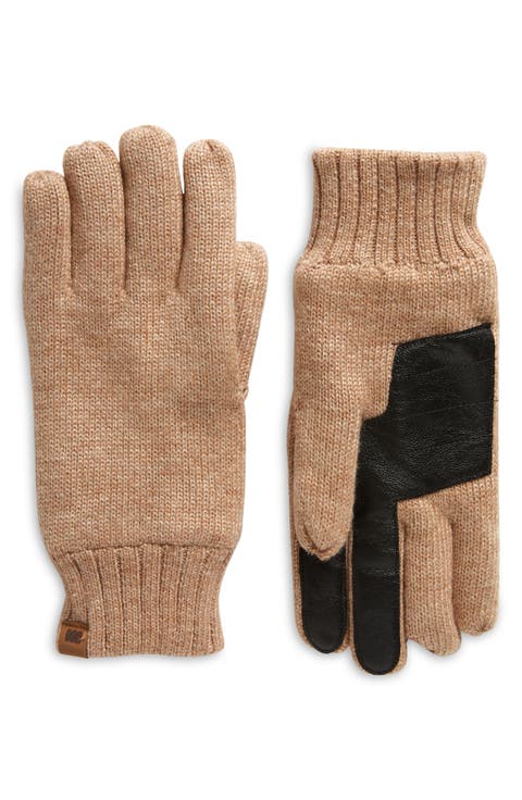 Fleece Lined Knit Gloves