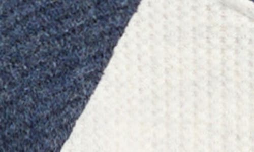 Tommy Hilfiger Ribbed Thermal Shirt & Joggers Set In Blue