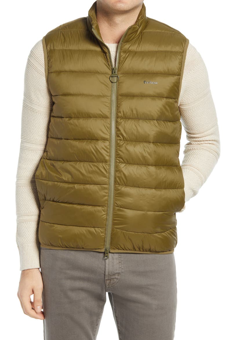 Gretby Quilted Vest, Alternate, color, FIR GREEN