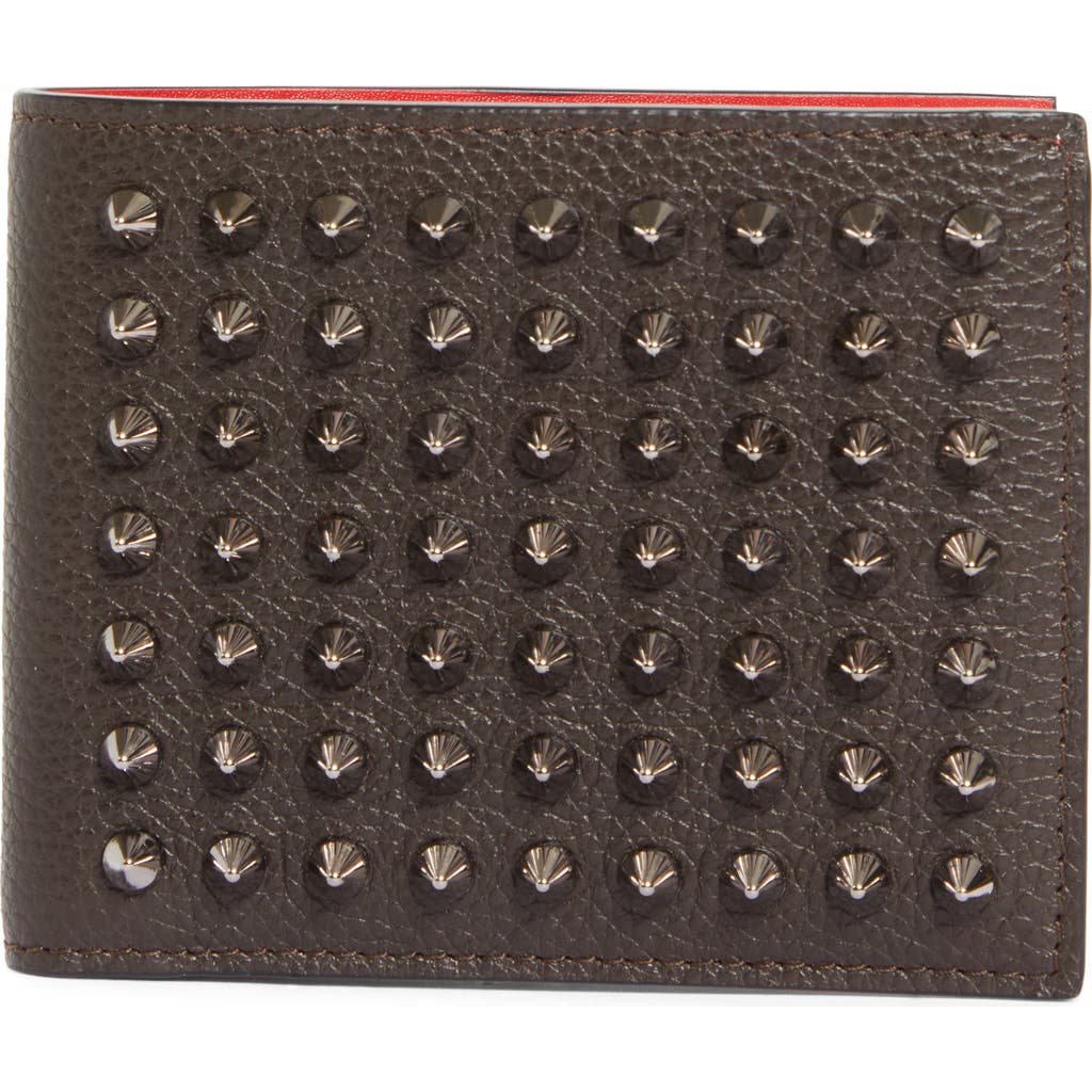 Christian Louboutin Funky Studded Leather Bifold Wallet