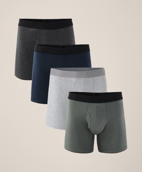 Organic Cotton Everyday Boxer Brief 4-Pack