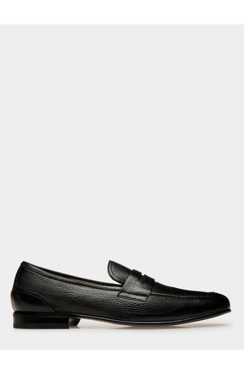 Bally Suisse Loafers In Leather, Main, color, Black