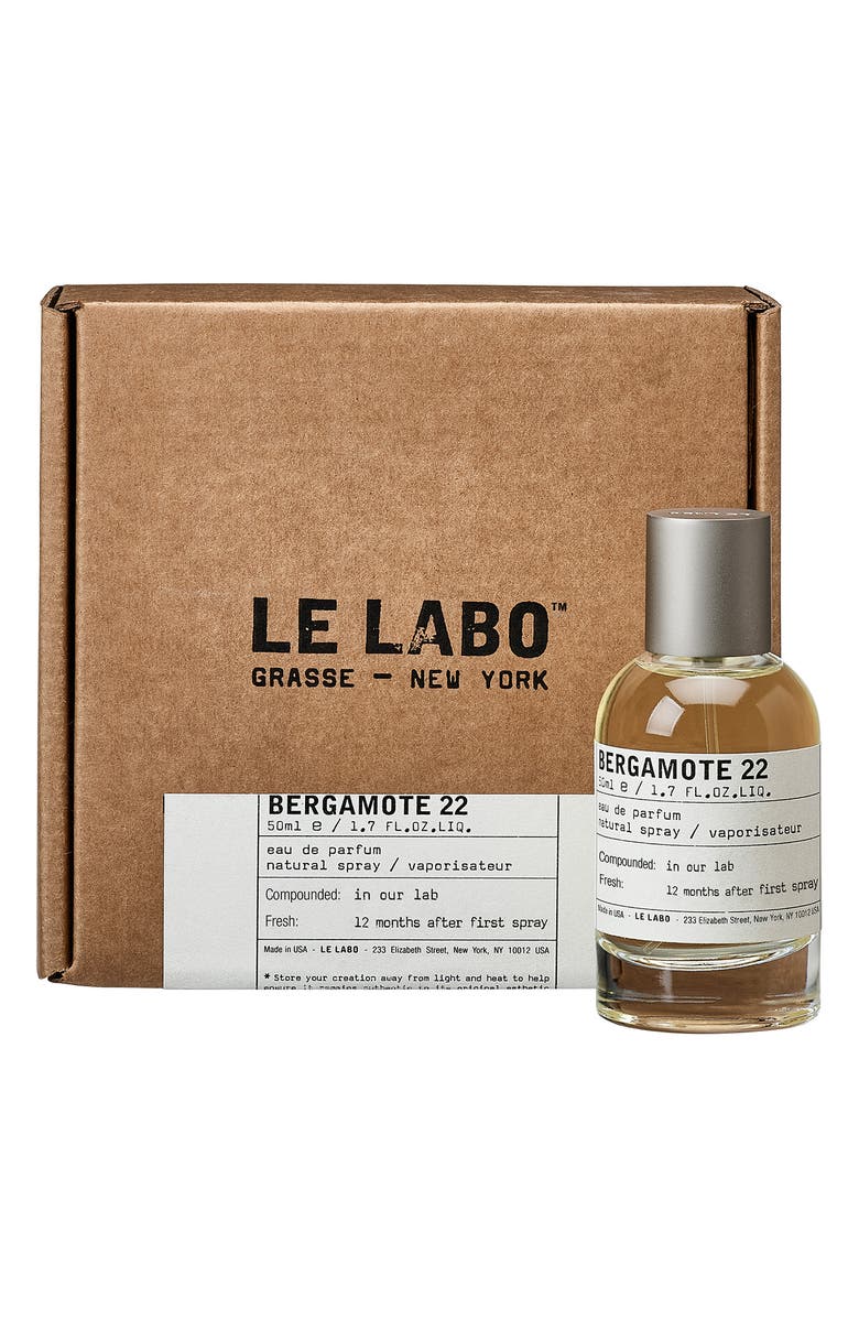 Le Labo Bergamote 22 Eau de Parfum, Alternate, color, 