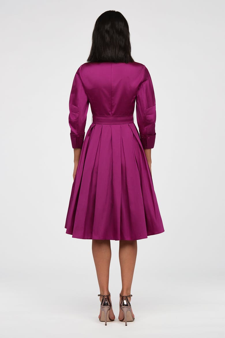 Rosemary Taffeta Shirt Dress, Alternate, color, Kyoto Dust