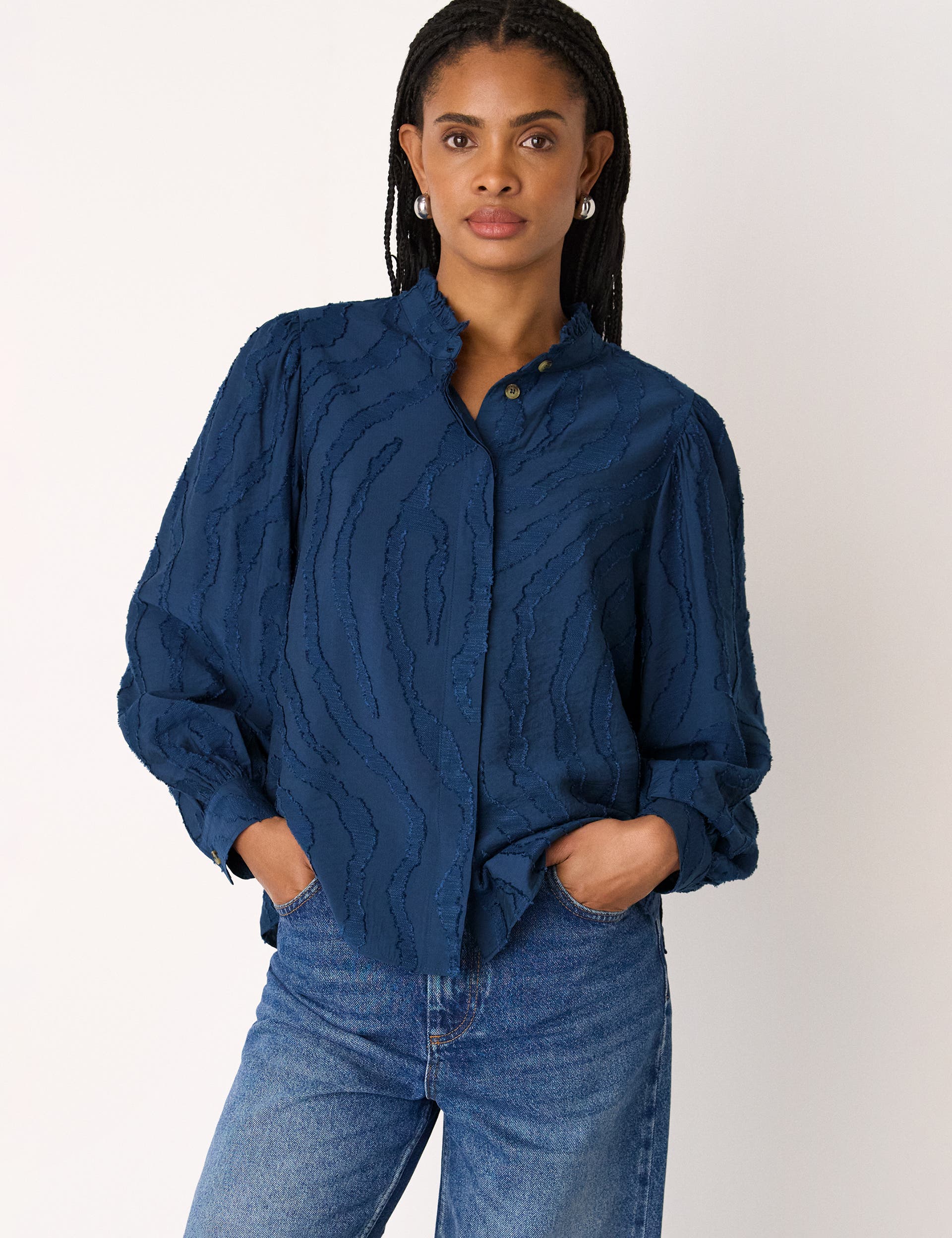 Animal Textured Shirt