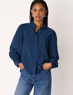 Whistles Animal Textured Shirt