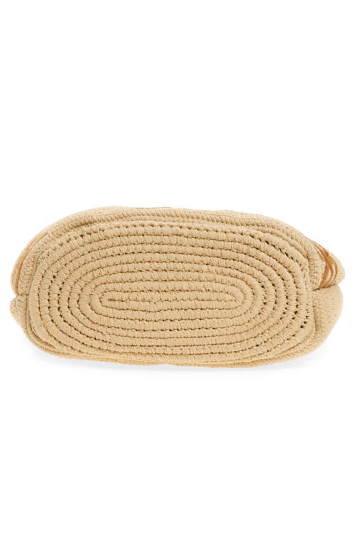 SAM EDELMAN SAM EDELMAN APRIL NORTH/SOUTH WOVEN TOTE BAG