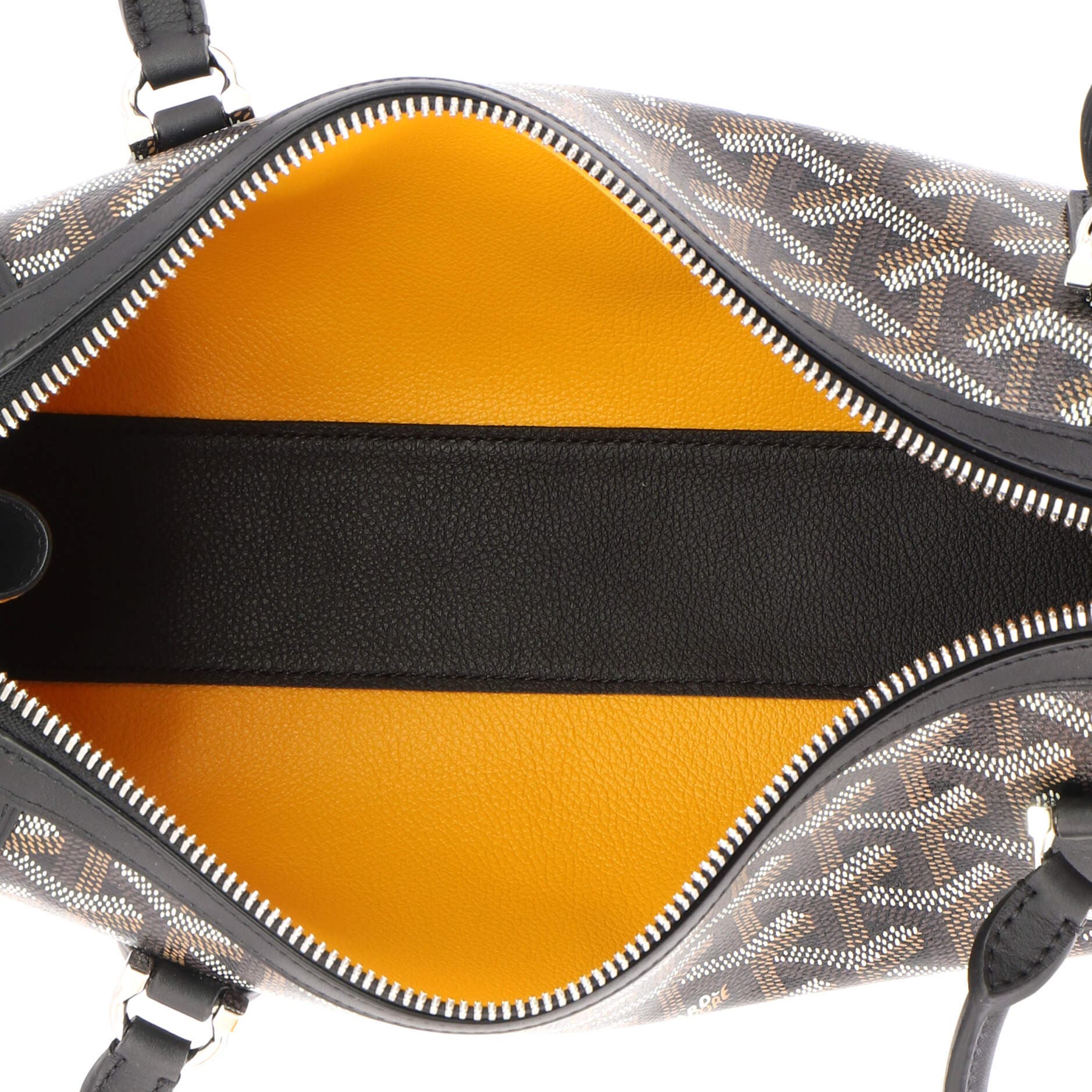 Bonbonniere Bag Coated Canvas, Alternate, color, Black