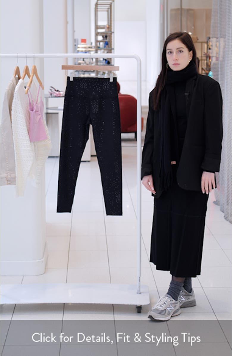 Hearts Midi High Waist Leggings, sales video thumbnail