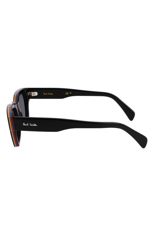 PAUL SMITH PAUL SMITH LOXHAM 52MM MODIFIED RECTANGULAR SUNGLASSES