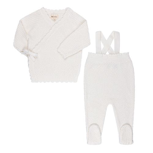 Ely's & Co. Looms Moss Knit Collection In Ivory