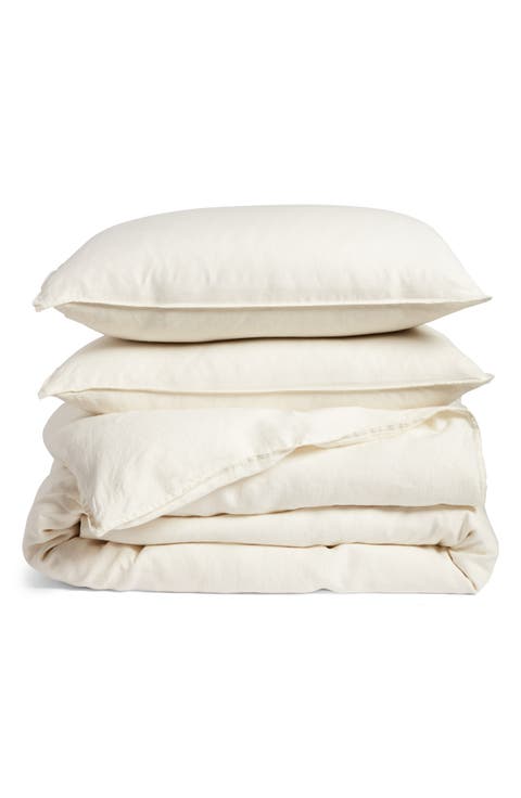 Parker Linen Duvet Cover & Sham Set