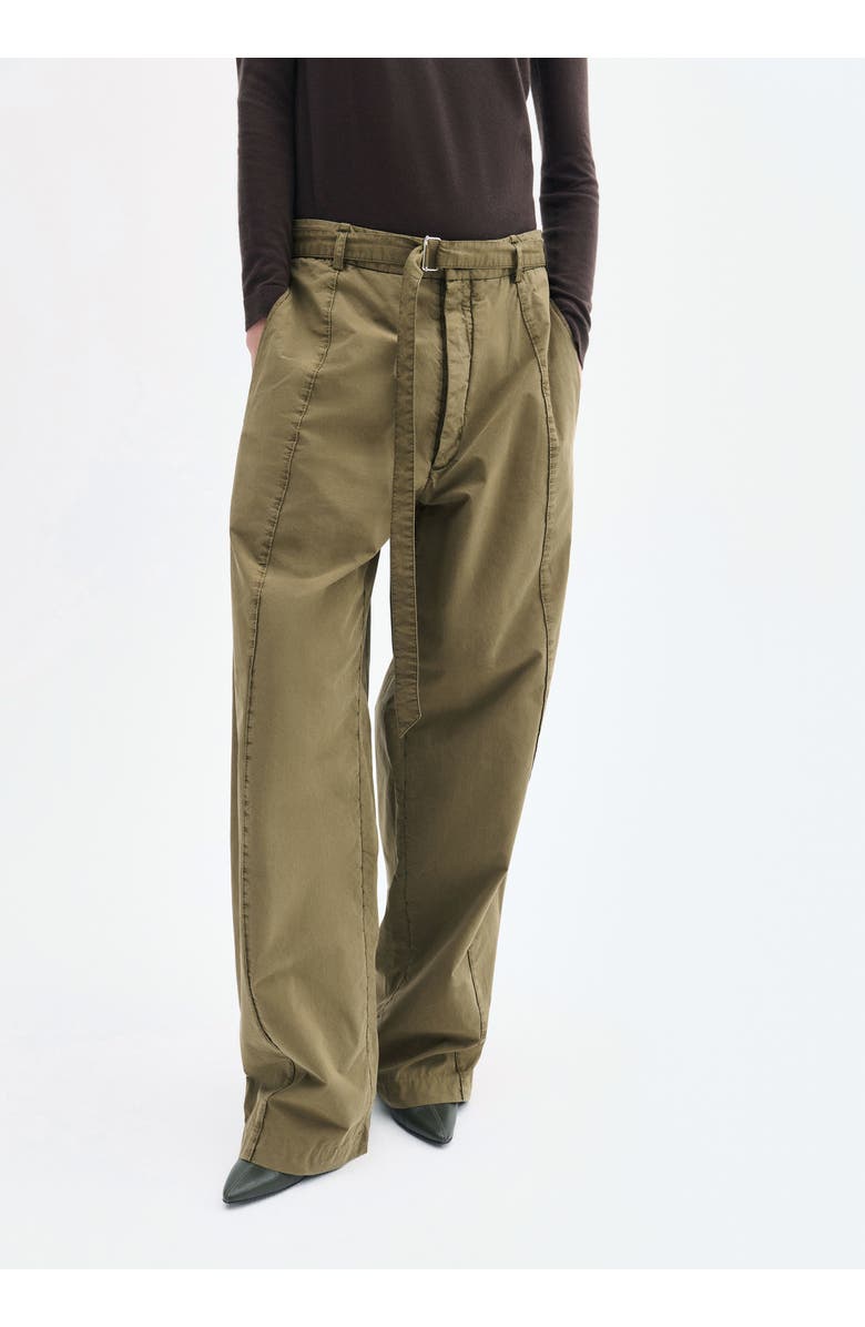 CO Drop Waist Pant in Cotton Twill, Main, color, 
