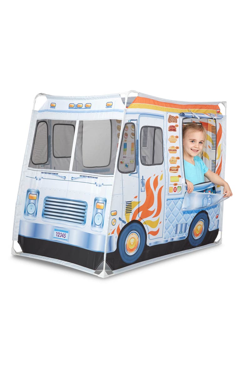 Melissa & Doug Food Truck Play Tent, Alternate, color, Multi