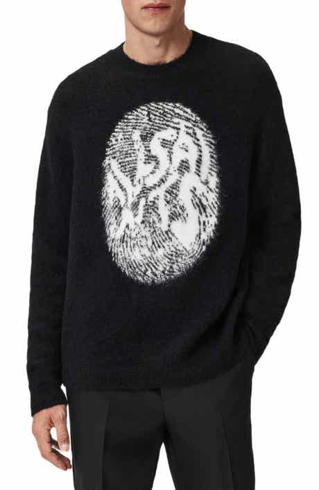 AllSaints Ridges Logo Sweater