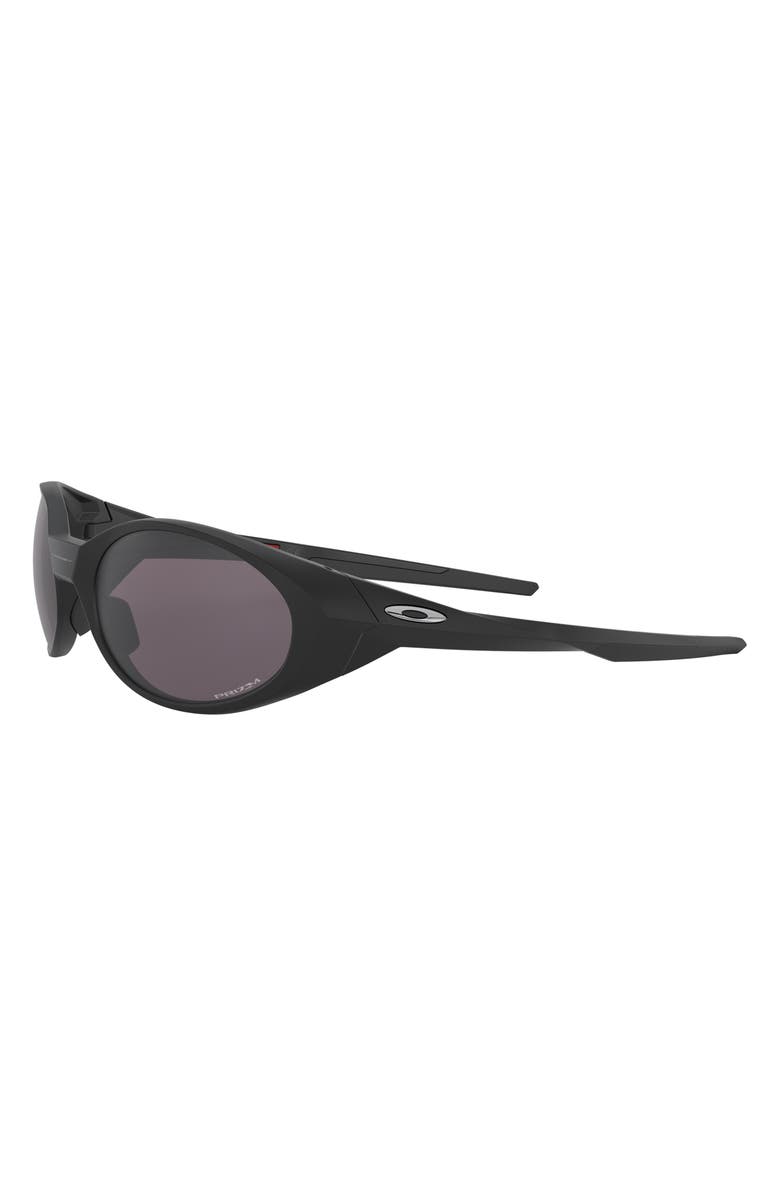 Oakley Eye Jacket Redux 58mm Prizm<sup>™</sup> Rectangular Sunglasses, Alternate, color, Black