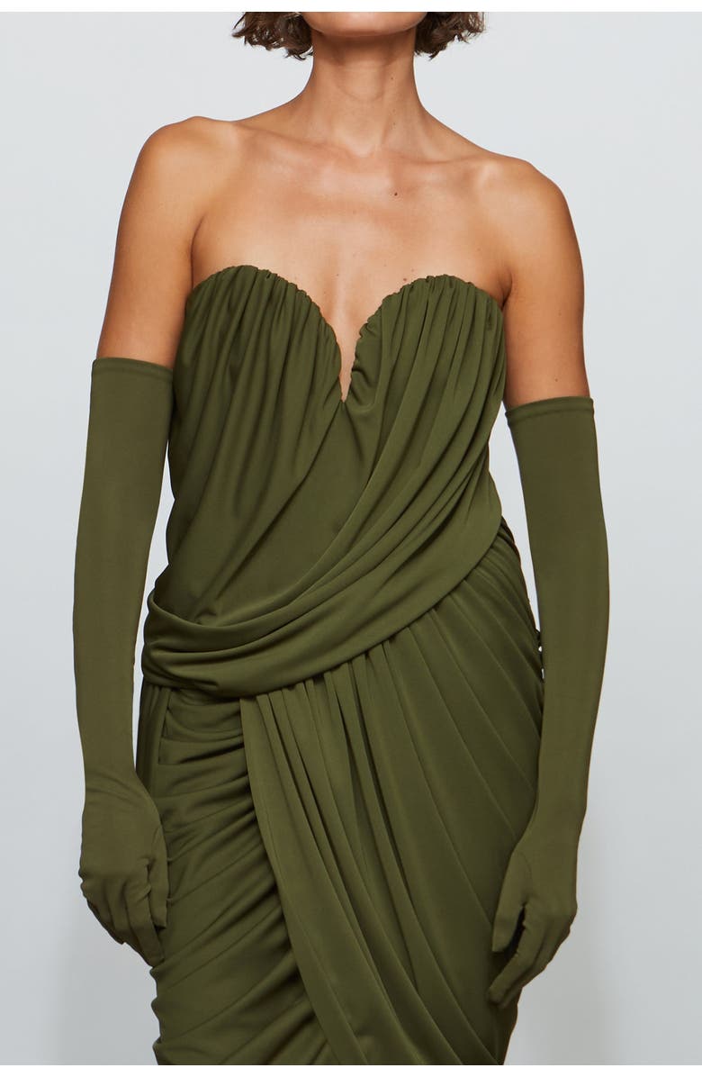Et Ochs Spencer Midi Dress, Alternate, color, Moss