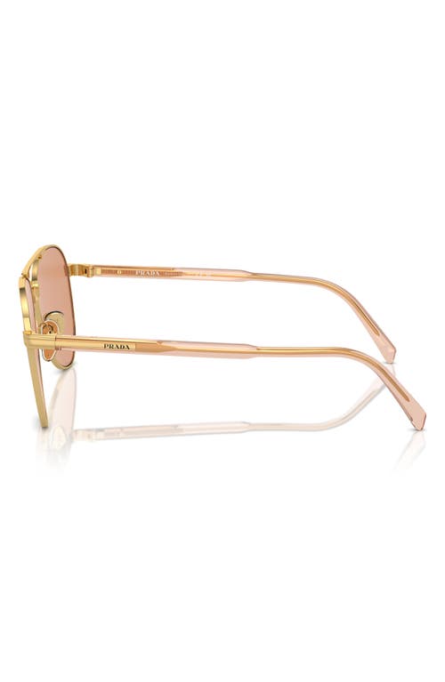 Prada 58mm Pilot Sunglasses