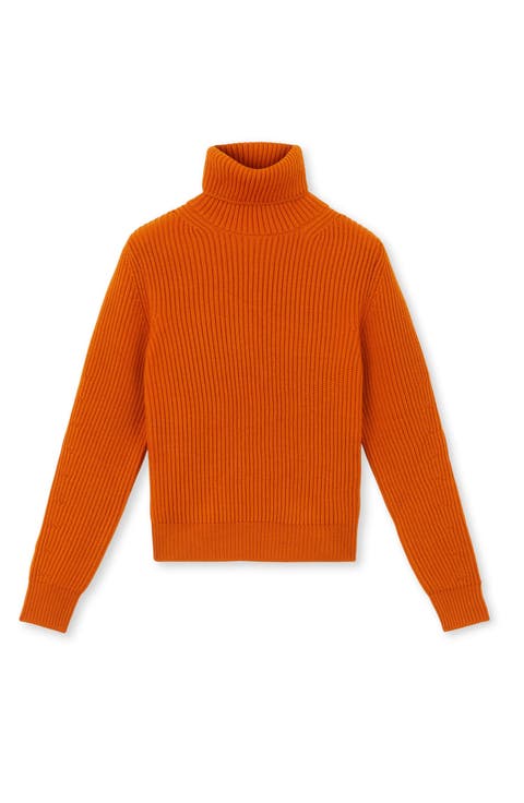 Leona High Neck Wool Sweater