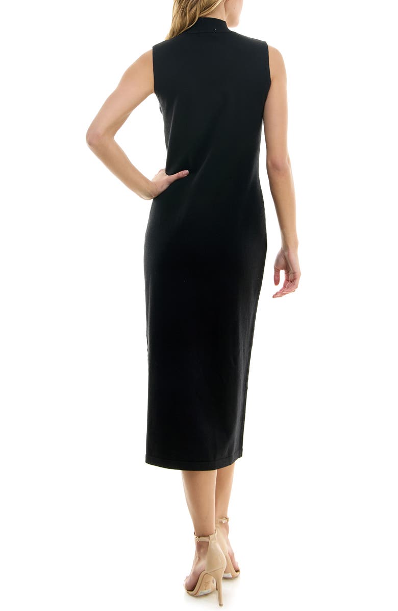 Socialite Mock Neck Midi Sweater Dress, Alternate, color,