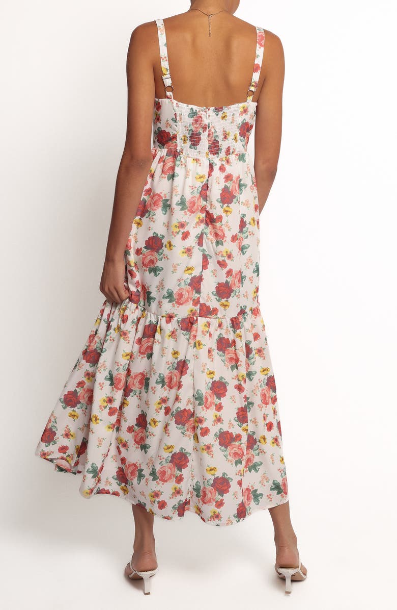 Petal & Pup Donatella Floral Fit & Flare Maxi Dress, Alternate, color, Floral
