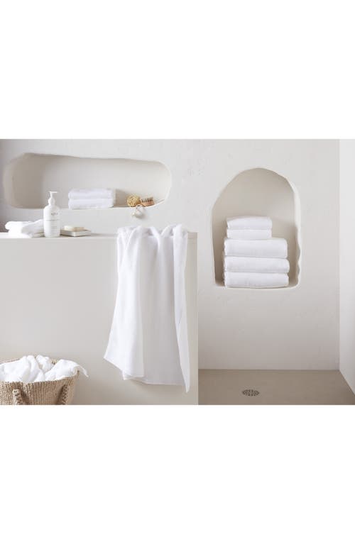 Parachute Soft Rib Bath Essentials In White