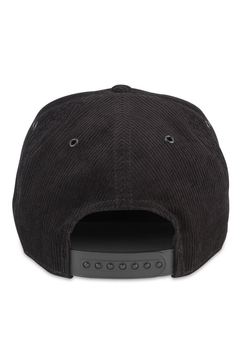 Men's American Needle Black Los Angeles Kings Corduroy Chain Stitch Adjustable Hat, Alternate, color, Black