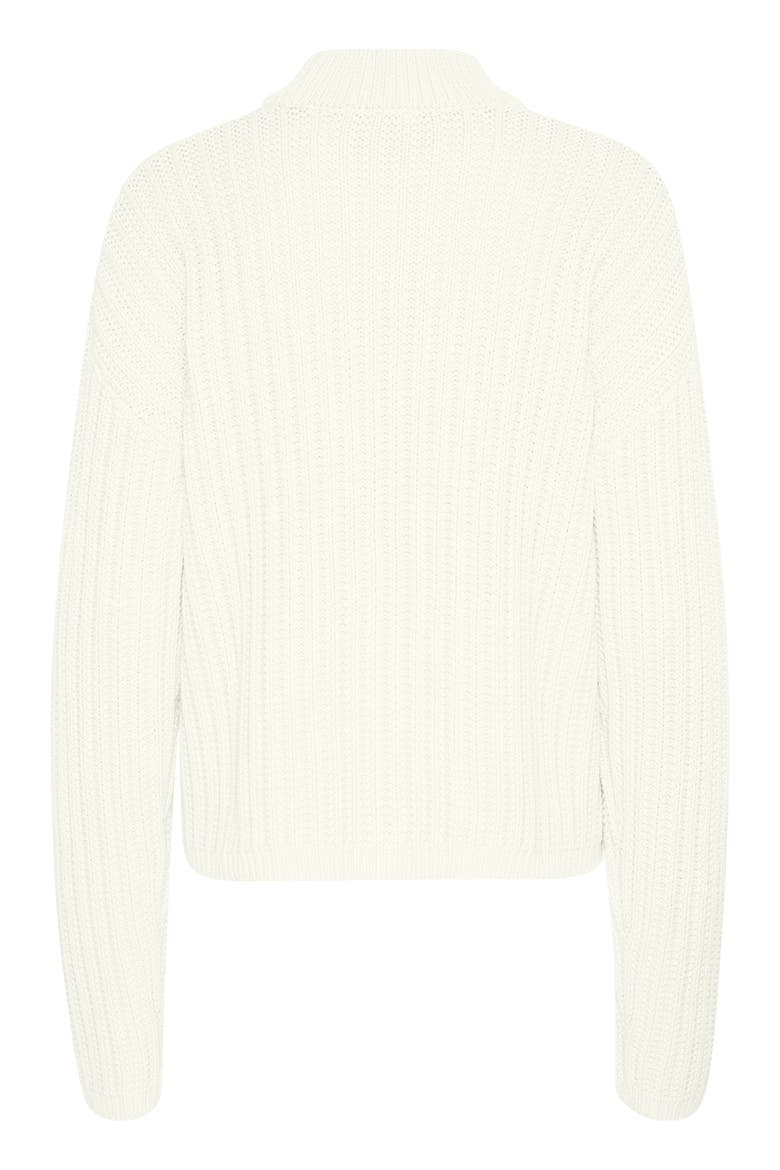 KAbess Crew Neck Long Sleeve Pullover, Alternate, color, Chalk
